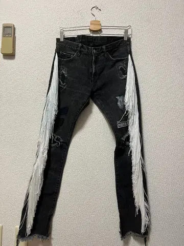 크리쳐 프롬 더 리빙 커스텀 스키니 데님 /S 블랙 스트레치