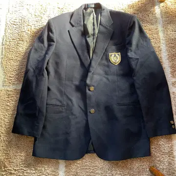 KURI-ORI 네이비 블레이저 겉옷 LL 사이즈