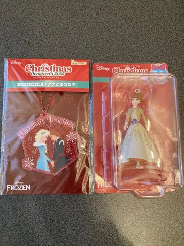 디즈니 크리스마스 오너먼트 2개 세트