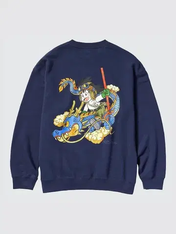 완판템 유니클로 UT 드래곤볼 맨투맨 트레이닝복 XL 남성용