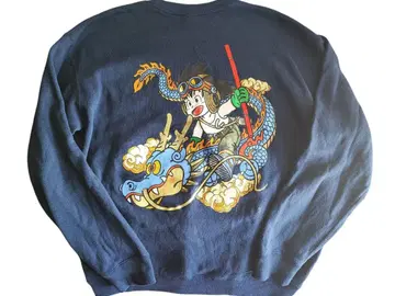 완판템 유니클로 UT 드래곤볼 맨투맨 트레이닝복 XL 남성용