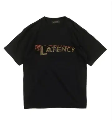 LATENCY 블랙 셔츠
