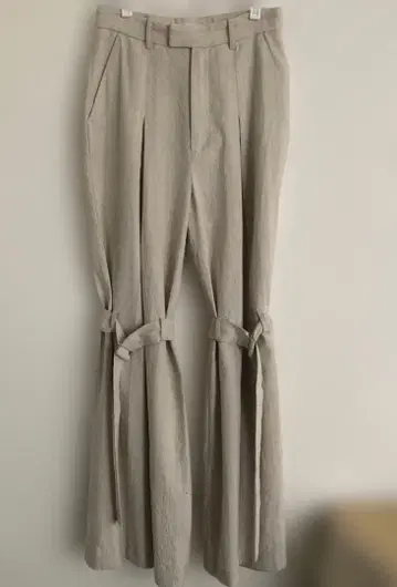 MAISONSPECIAL 베이지 팬츠