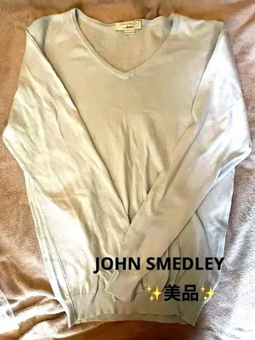 [JOHN SMEDLEY for BEAMS] 코튼 100 스웨터