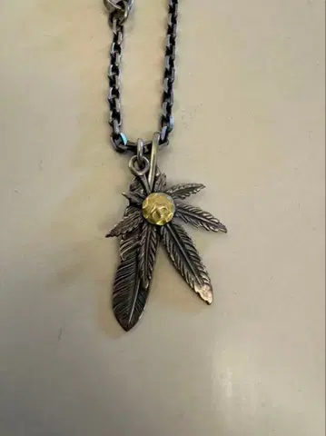 목걸이 실버 골드 인디언