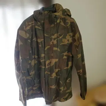 ZARA MAN 카모 패턴 마운틴 후드티 XL