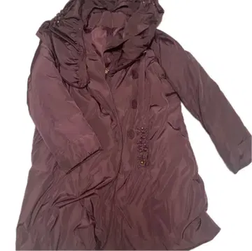 퍼플 다운 자켓