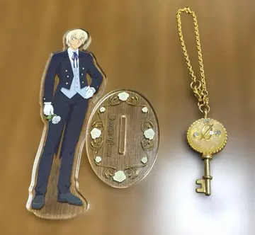 명탐정 코난 열쇠 모양 액세서리 참 아무로 아크릴 스탠드