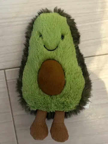 Jelly cat 아보카도 봉제 인형 키링