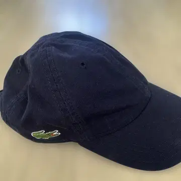 LACOSTE 네이비 야구 모자
