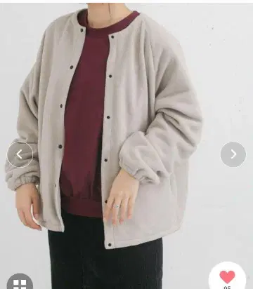 이번 시즌 플리스 리버서블 가디건