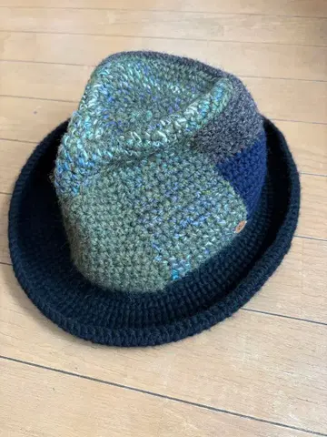 패치워크 울 모자 L 사이즈