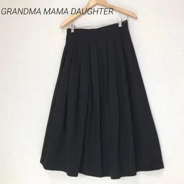 GRANDMA MAMA DAUGHTER 코튼 롱 스커트