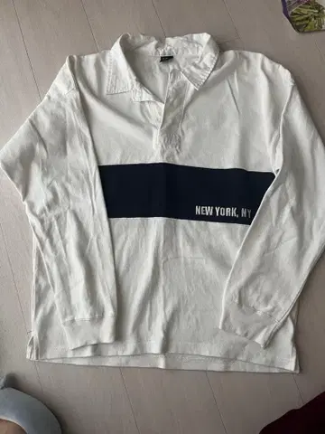 [ M ] AVIREX NY 로고 피케 셔츠