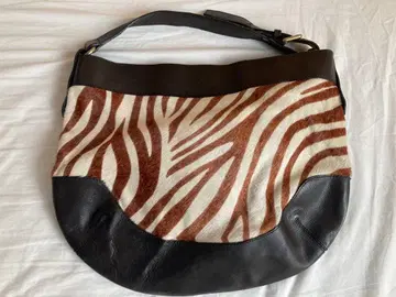 UNITED ARROWS 제브라 패턴 숄더백