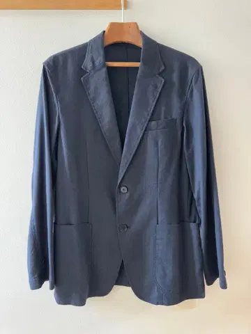 VALDEMARO 린넨 블렌드 테일러드 자켓