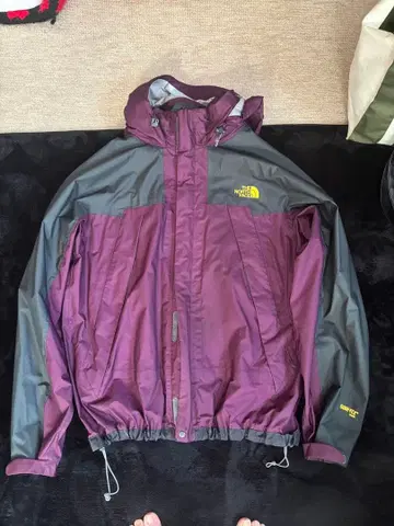 THE NORTH FACE 마운틴 후드티 퍼플/그레이