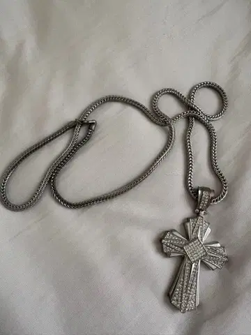 Bboy 실버 크로스 체인