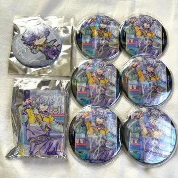 파라라이 나유타 3주년 캔뱃지 아크릴 블록