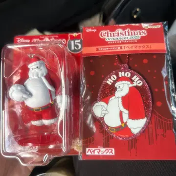 Disney 크리스마스 오너먼트 베이맥스 세트