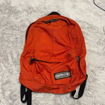 OUTDOOR 오렌지 백팩