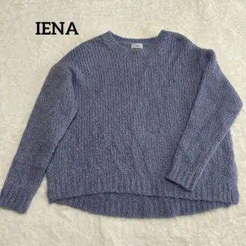 [ IENA ] 이에나 키드 모헤어 혼방 스웨터 Free size