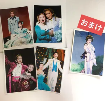 다카라즈카 2L 사진 4매 세트 단 레이