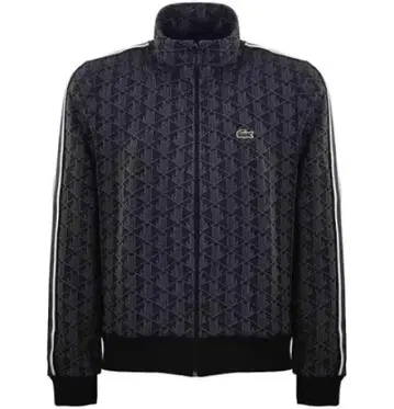 [ Lacoste ] 블랙 트랙 자켓