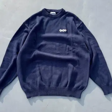 9090/OG Logo Simple Crewneck Knit/M