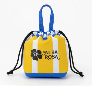 새상품 미사용 ALBA ROSA 쇼핑백 같은 복조리 파우치