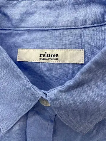 [ E ] JOURNAL STANDARD relume 린넨 셔츠 린넨