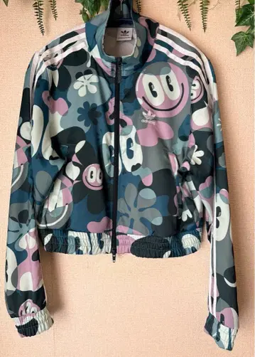 adidas 오리지널스 하티 스튜어트 크롭 기장 자켓 M