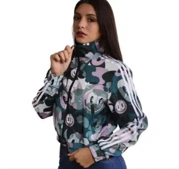 adidas 오리지널스 하티 스튜어트 크롭 기장 자켓 M