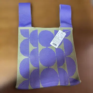 D.KELLY 핸드백 보라색과 베이지