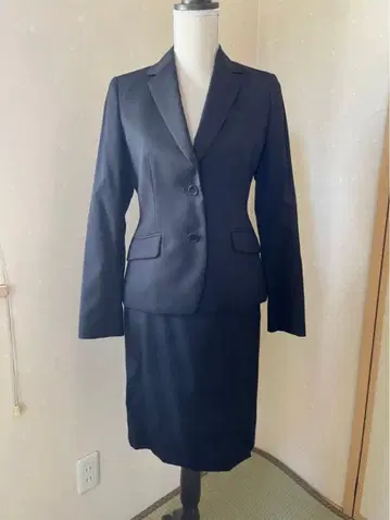 Precious 네이비 스커트 수트 취업 정장 아오야마 양복