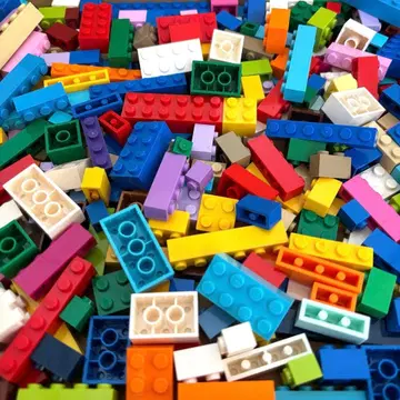 LEGO 블록 기초 부품 세트 2열 1열 모음