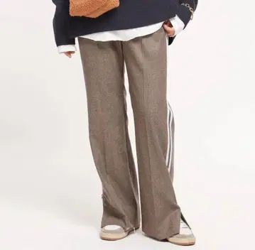 오쿠사 나오코 착용 AP STUDIO 패턴 울 팬츠