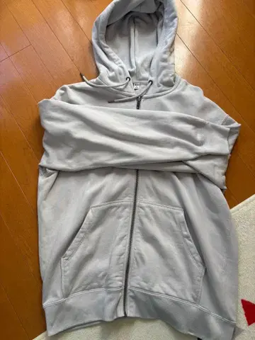 유니클로 맨투맨 풀 집업 후드티