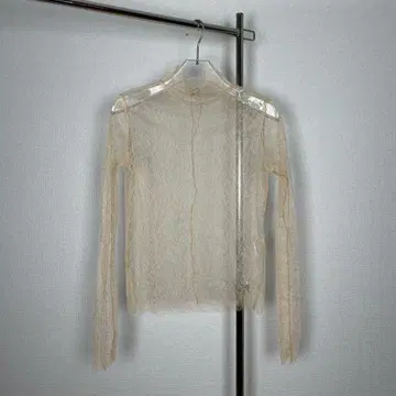 IRENE 아이레네 시스루 상의 시어 레이스 긴팔