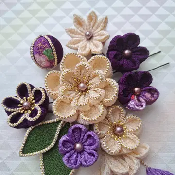 츠마미세이 머리 장식 성인식 졸업식 결혼식