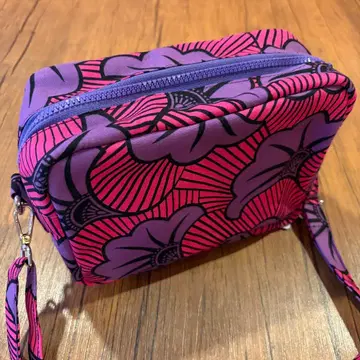 아프리칸 패브릭 숄더백 박스형