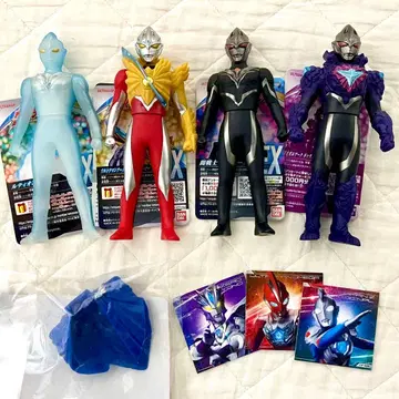 울트라맨 소프트 비닐 묶음 판매 사투르 아머 루티온 길아크