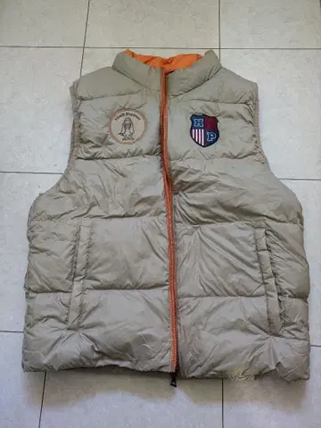 Hush Puppies 다운 베스트 베이지