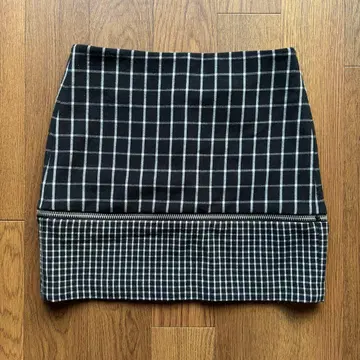 00s MICHAEL KORS 체크 무늬 미니 스커트 마이클코어스