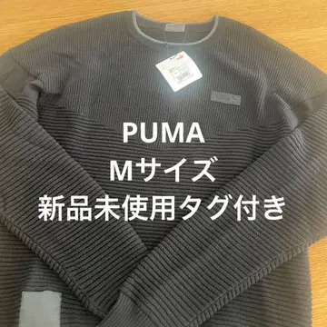 PUMA 푸마골프 남성용 블랙 스웨터 택 포함 미사용 새상품