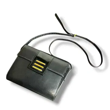 [ 새상품급 ] HANAE MORI 가죽 숄더백 블랙