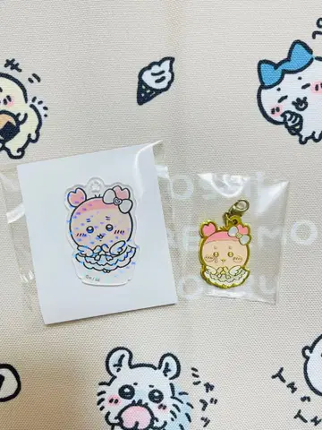 헌책방(카니) 초 매지컬 치이카와 아크릴 키링 메탈 참