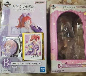 5등분의 신부 제일복권 나카노 니노 피규어 룸웨어 외출 스타일