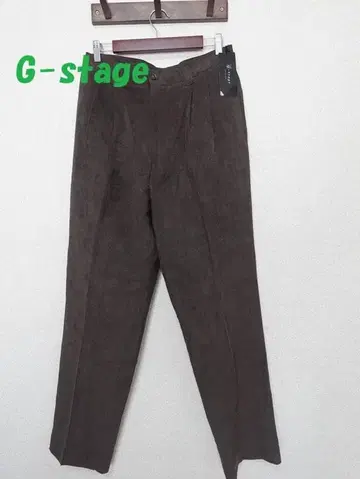 새상품 택 포함 82g 스테이지 코듀로이 팬츠 브라운 L 지스테이지