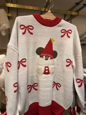 릴린린 스웨터 니트 2025 디즈니 크리스마스